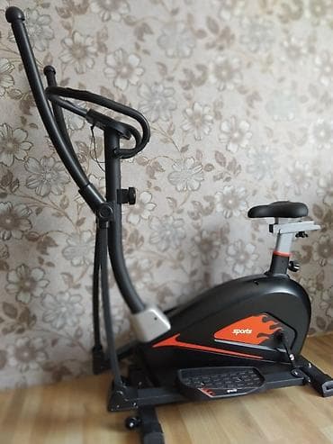 Elliptik velotrenajor – “Sports” dizaynlı, universal ev fitnes