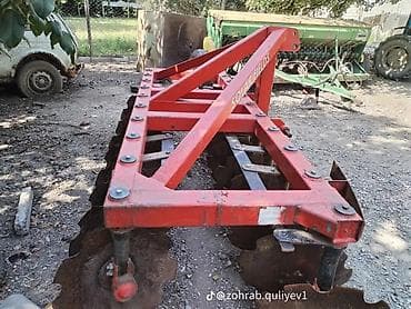 SOLAR FIELDS disklı mala (traktor qoşması) - Korpus: gücləndirilmiş