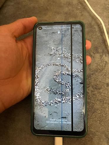 ıphone 7 plus: Samsung Galaxy A21S, rəng - Yaşıl, Barmaq izi — 2