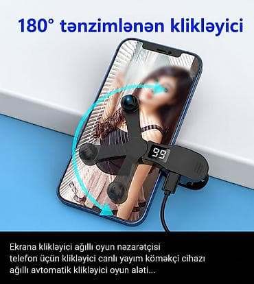 Ekrana saniyədə dəfələrlə basan avtomatik canlı yayın bəyənmə artırıcı