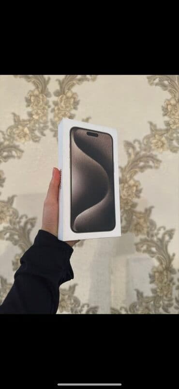 iphone 15 pro max 1tb qiymeti: IPhone 15 Pro Max, 1 TB, Natural Titanium — 1