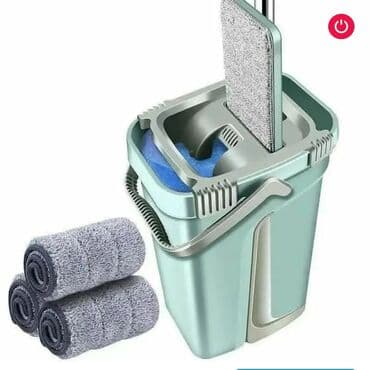 робот пылесос для бассейна: Yer silən mop İkiüzlü Pol silgeci və 360 dərəcə fırlanan başlığı — 2