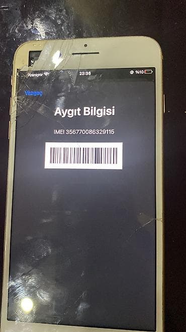 mi 8 plata: IPhone 8 Plus, 64 GB, Rose Gold, Barmaq izi — 9