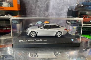 xrustal vaz: Коллекционная модель BMW 4 series F36 Gran Coupe silver 2014 Dealer — 5