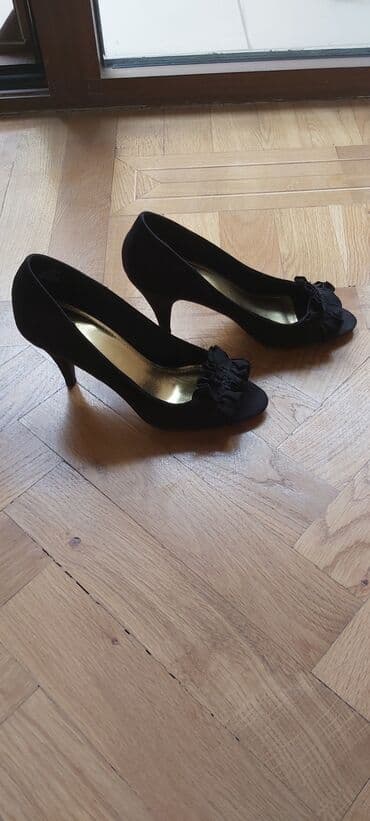 Tuflilər, Ölçü: 40, rəng - Qara, Yeni