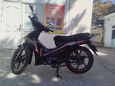 maşın ucuz: Moped/motosiklet – underbone tipli, idman üslublu dizayn. - Rəng — 2