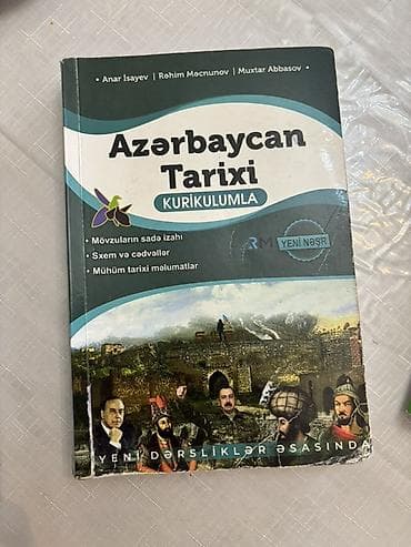 elektro akustik gitara: Məhsul: “Azərbaycan Tarixi – Kurikulumla” kitabı (Yeni nəşr) — 1