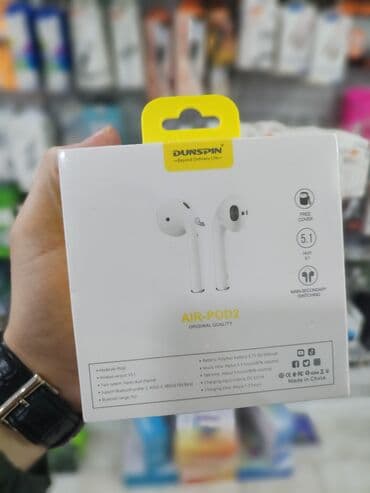 eirpods: Yeni Simsiz (Bluetooth) Qulaqcıqlar, Apple, rəng - Ağ — 4