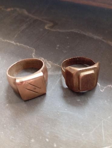 sirga sekilleri: Üzük, Qaşsız — 1