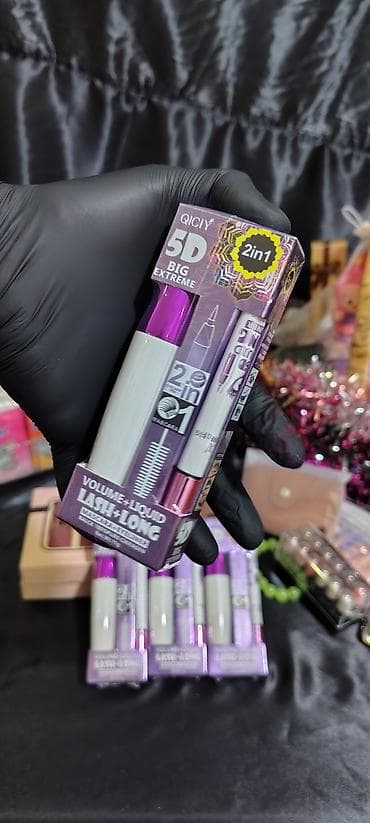 kasmetkalar: QICLY 5D Big Extreme 2-in-1 dırnaq boyası deyil, kirpik və göz qələmi — 3