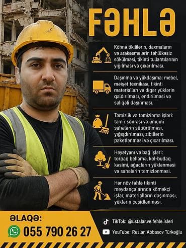 mebel temir: Şəhər Bakı Fəhlə işi axtarıram Yaş 30 Təhsil Orta İş təcrübəsi 3 — 1
