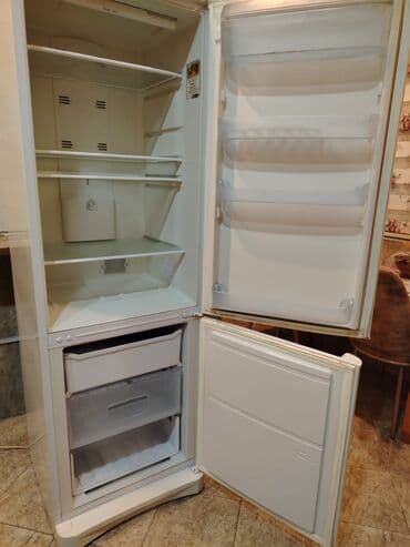 İşlənmiş 2 qapılı Indesit Soyuducu Satılır, rəng - Ağ