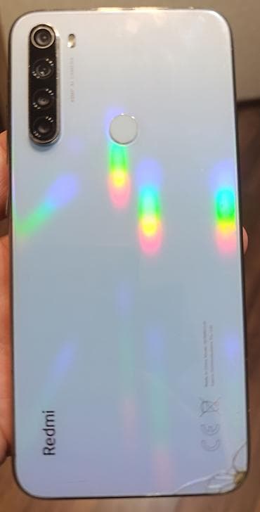 ТВ и видео: Redmi Note 8, 64 ГБ, цвет - Серебристый, Отпечаток пальца — 3