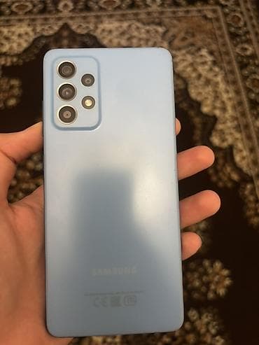 samsung telofonlar: Samsung Galaxy A52, 128 GB, rəng - Mavi, İki sim kartlı — 3