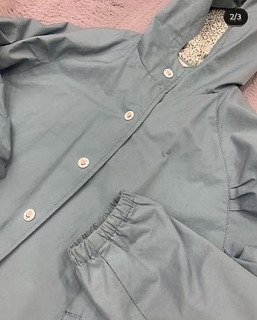 Uşaq ayaqqabıları: Uşaq üçün kapüşonlu yüngül plaş/yağmurluq. Xüsusiyyətlər: - Rəng — 3