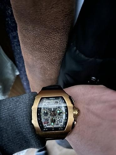 saat ev ucun: Yeni, Qol saatı, rəng - Qızılı — 2