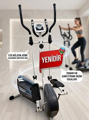 səviyə: Elliptik trenajor – evdə kardio və çəki itirmə üçün ideal — 1