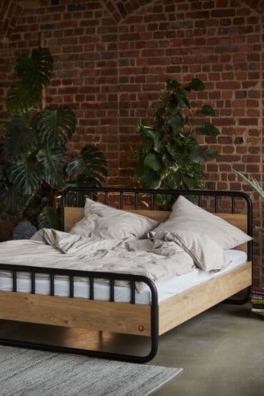 yataq 2 nəfərlik: Yeni, İkinəfərlik çarpayı, Bazasız, Matrassız, Siyirməsiz — 2