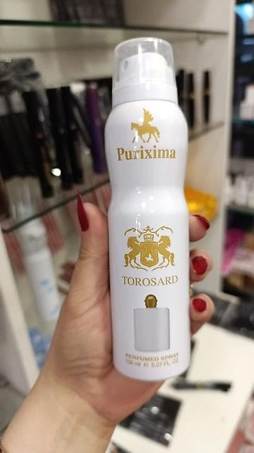 seksi qadinlar: Purixima brendindən qadınlar üçün ətirli dezodorant sprey — 1