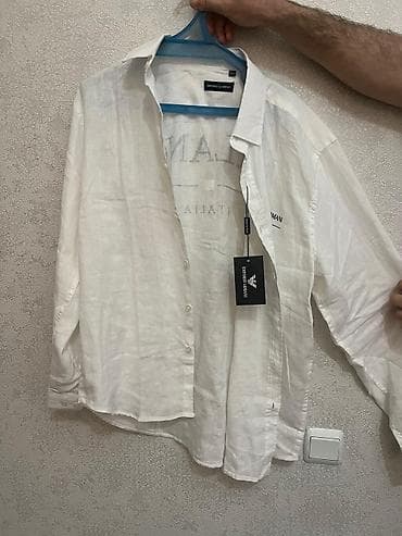 Личные вещи: Мужская рубашка, Milano, 2XL, цвет - Белый — 2
