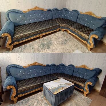 künc divan ikinci əl: İşlənmiş, Künc divan, Pufik, Bazasız, Açılmayan — 1