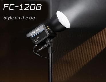 adapt: Nanlite FC-120B – portativ iki rəngli (bi-color) LED işıq - “Style on — 1