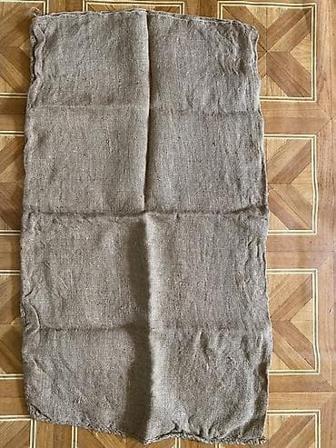 kanten: Kətan/çuval kise. - Material: təbii çuval parçası, sıx toxunuşlu - — 2