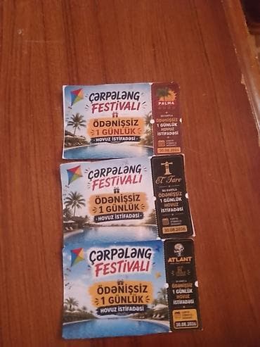 Çarpalang Festivalı – Ödənişsiz 1 günlük hovuz istifadəsi üçün — 1