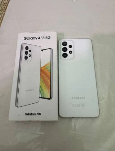 irsad telecom samsung a50: Samsung Galaxy A33 5G, 256 GB, rəng - Ağ, İki sim kartlı — 2