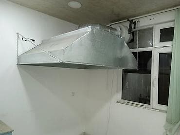 Moyka avadanlığı: Mətbəxlər üçün sənaye tipli havalandırma və tüstüçəkmə sistemi - — 7