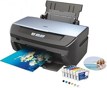 printer epson m1120: Printer Epson R270: Təzədir. Karopkasındadır. Heç işlənməyib, kraska — 1