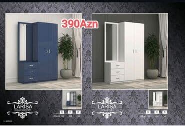 tek adamliq kravatlar: Düz dolab, Yataq otağı üçün, Paltar üçün, Açılan, Quraşdırıla bilən, 5 qapı — 26