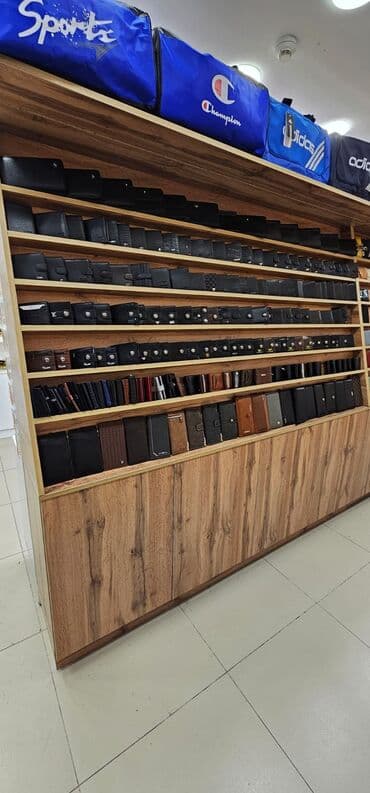 çörək vitrini: 1ededin qiymetMağaza vitrin dəsti – şüşəli vitrin və divar rəf sistemi — 10