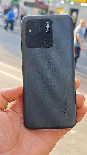Redmi 10A, 128 GB, rəng - Qara, Barmaq izi