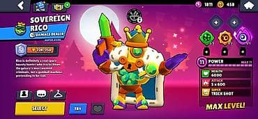 Brawl Stars oyun hesabı - Hesab yaradılıb: 2021 - Təcrübə səviyyəsi — 4