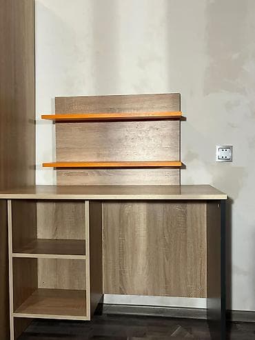 Дом и сад: Masa və rəf dəsti - Material: ağac naxışlı laminat (LMDP), möhkəm — 3