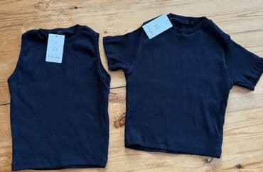 Riyaziyyat: - 2 ədəd: 1 ədəd qolsuz mayka və 1 ədəd qısaqoll köynək - Rəng — 1