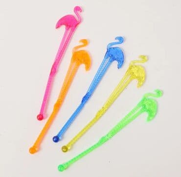 Yeni il oyuncaqları və bəzəkləri: Muxtalif Party kecirtmek ucun stol bezekleri. Koktel aksesuarlari — 6