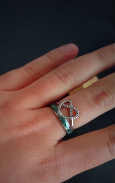 tek qaş üzüklər: Üzük, Gümüş — 2
