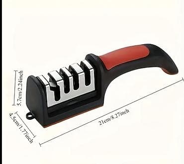 точилка для ножей: Mətbəx üçün 4 mərhələli bıçaq itiləyici - Çoxfunksiyalı sistem: dörd — 3