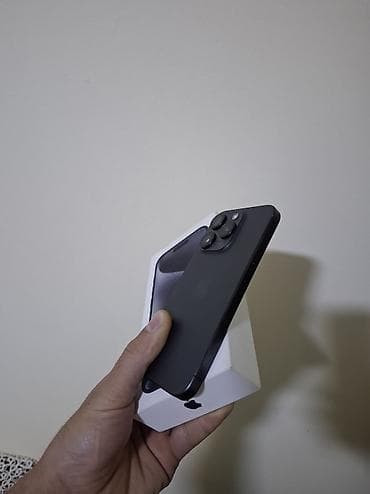 iphone 15 plus mavi: IPhone 15 Pro, 128 GB, Graphite, Face ID — 7