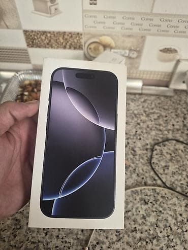telefonlar nokia: IPhone 16 Pro, 128 GB, Black Titanium, Zəmanət, Simsiz şarj, Face ID — 2