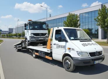 Reklam, çap: Evakuator, Hərəkətli platforma ilə, 10 t, Rayonlara, Şəhər daxili — 1