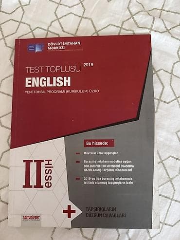 2019-cu il buraxılış imtahanına hazırlaşan abituriyentlər üçün Dövlət — 1