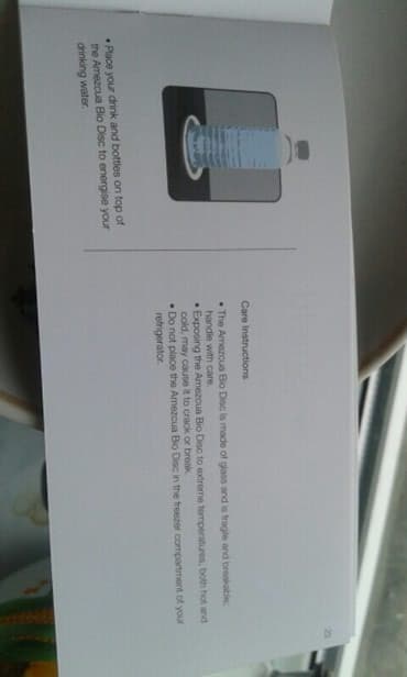 bu üçün sterilizator: Amezcua. Bio Disc + Water Re- Defined. Made in Germany. Elde tuarax — 4