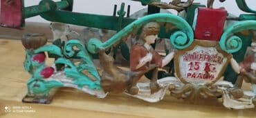 Heykəlciklər: Məhsul: Antik mexaniki tərəzi Təsvir: - Döküm dəmir korpuslu — 5