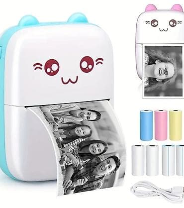 mebel ici sobalar: Mini portativ termal printer – şəkil və qeydlər üçün - Sevimli — 1