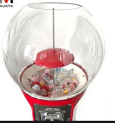 Reklam lövhələri: Kapsul oyuncaq avtomatı – 50 qəpik ilə işləyən - Şəffaf kürəvi — 2