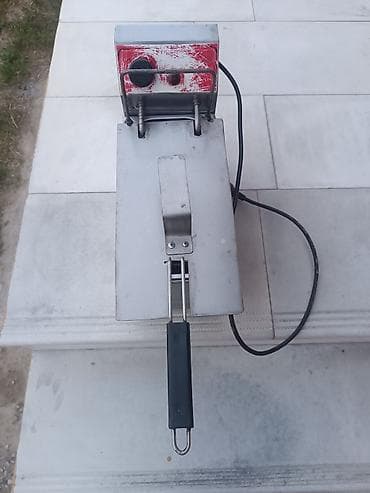 Elektrik fritoz – paslanmayan poladdan korpus və çıxarıla bilən yağ