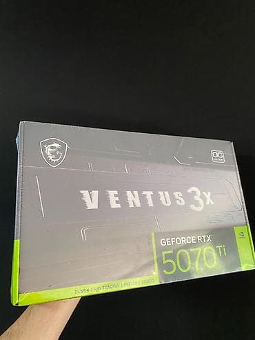 Elektronika: ✅ Yeni ✅ Rəsmi zəmanət ✅ Çatdırılma mövcuddur 🎮 MSI GeForce RTX 5070 — 1